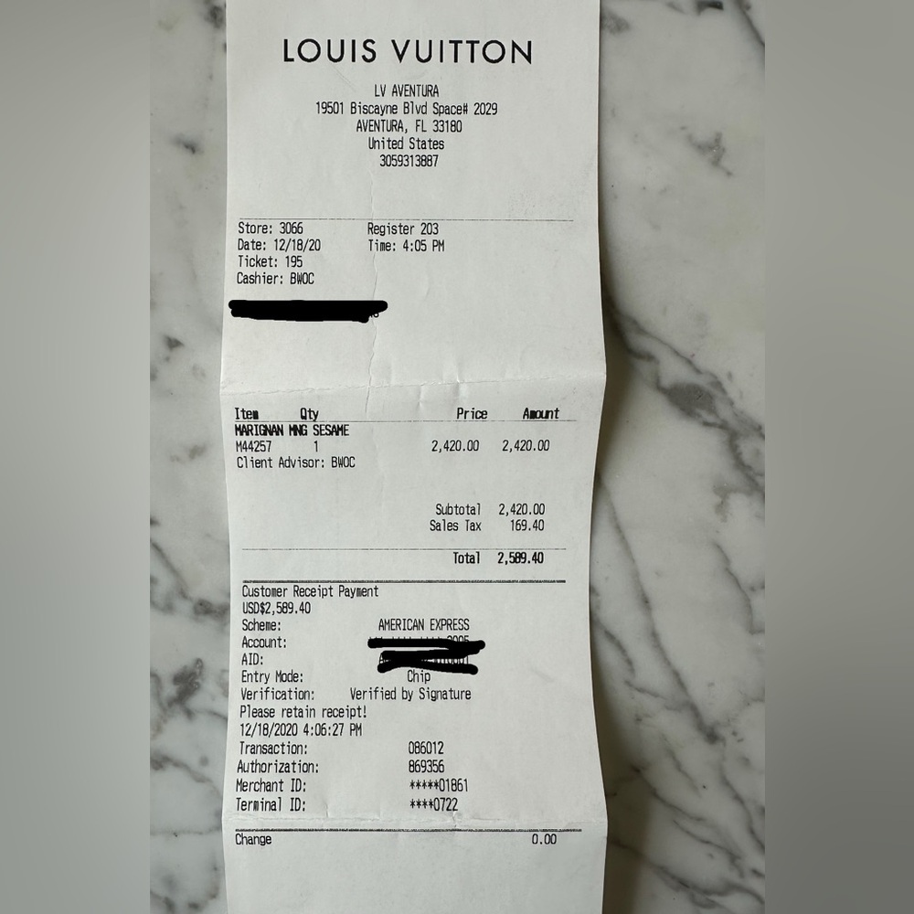 Louis Vuitton Marignan Sesame - Picture 14 of 16